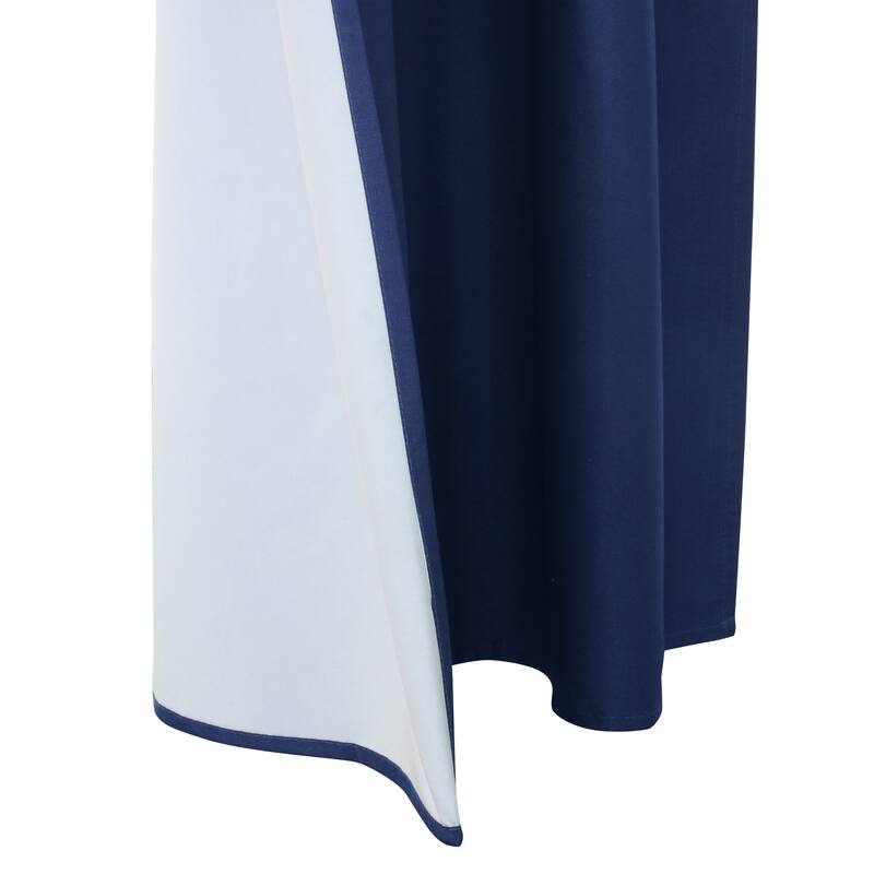 ThermaLogic Prescott Insulated Room Darkening Solid Curtain Panel Pair