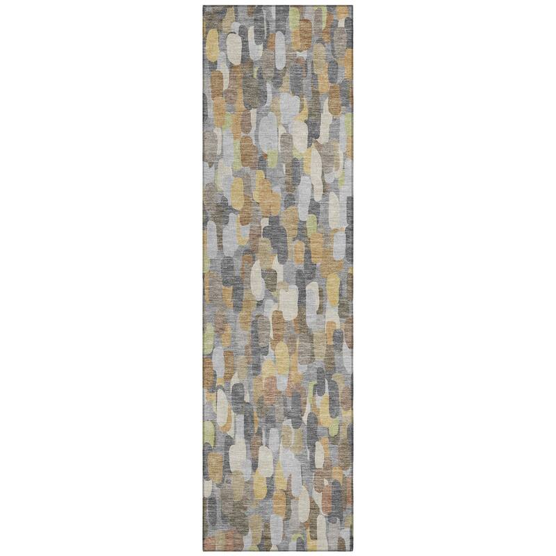 Machine Washable Indoor/ Outdoor Contemporary Drew Chantille Rug