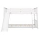 preview thumbnail 22 of 23, Twin Low Bunk Bed with Reversible Slide and Ladder, Grey