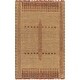preview thumbnail 4 of 2, Amavida Handmade Jute & Leather Global Area Rug 10' x 14' - Brown/Mustard