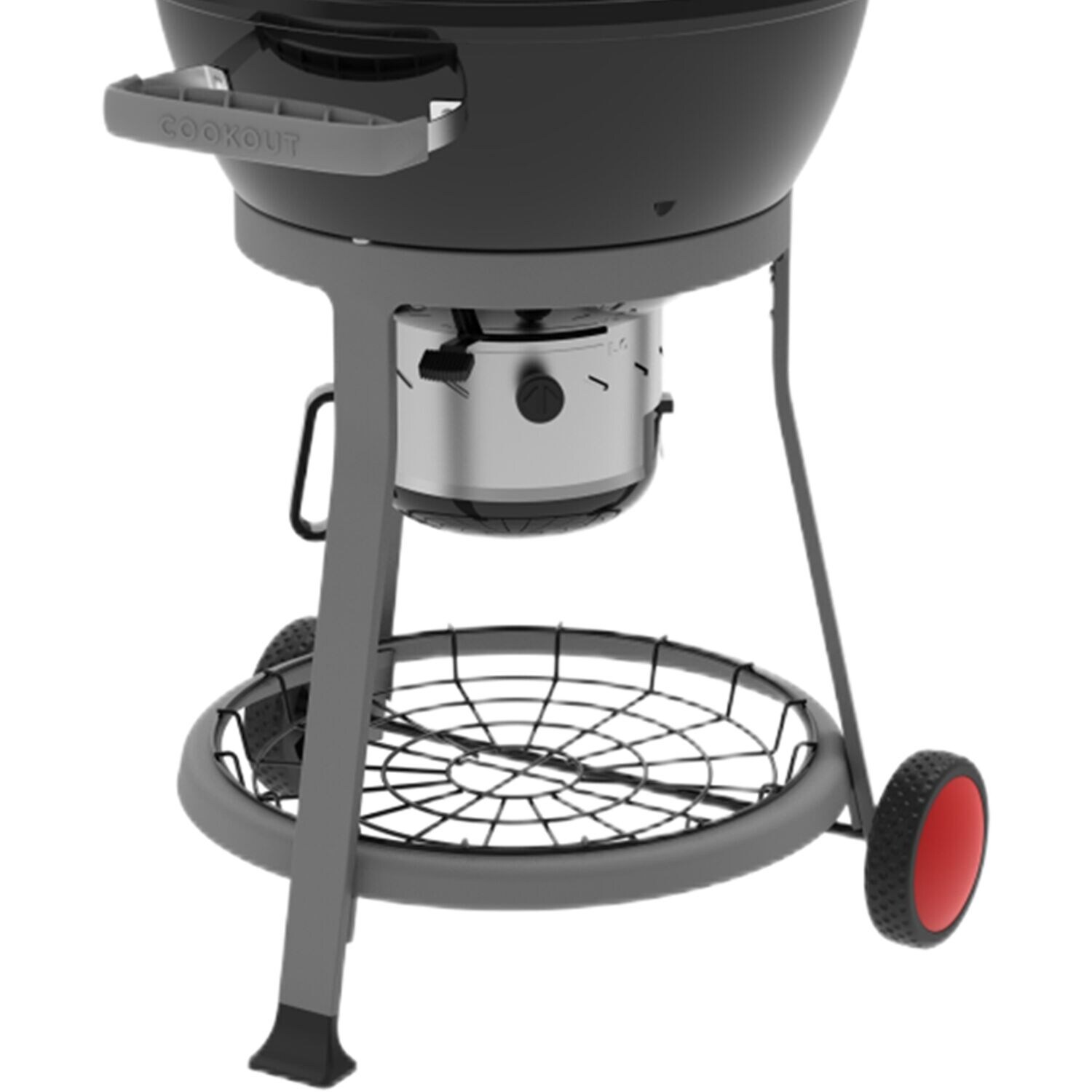 Coleman Cookout Charcoal Kettle Grill with 380 Sq. In. Total Cooking Surface and Removable Ash Collection System Black Bed Bath Beyond 40151421