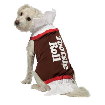 Shop Tootsie Roll Dog Candy Pet Halloween Costume Overstock 18125890 Medium