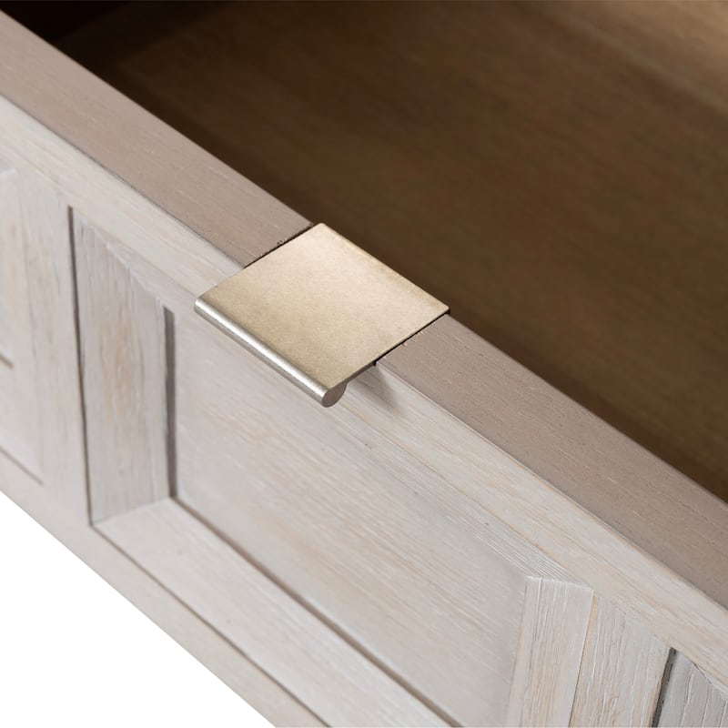 Furniture of America Durem Modern Classic 72-inch Solid Wood TV Stand