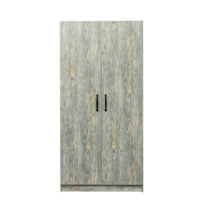 High wardrobe and kitchen cabinet with 2 doors