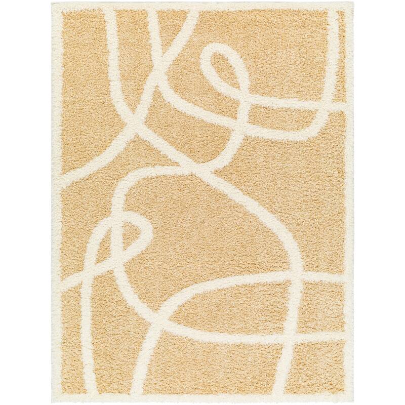 Livabliss Rodos Scroll Area Rug - Tan - 7' 10" x 10'