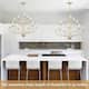 12-Light Candlestick Hanging Linear Chandelier Lighting 3-Tier Ceiling Light Fixture for Kitchen Island