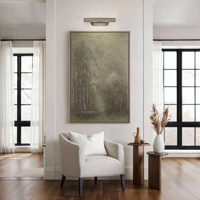 Rennes 4.5" Height Wall Sconce, Grey - 18 x 4.5 x 8.25