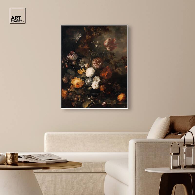 Shadowed Petal Secrets II Canvas by Art Remedy