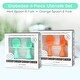 preview thumbnail 2 of 6, Grabease Baby Spoons, Toddler Utensils, Baby Spoon Toddler Forks, 2 Sets, Mint and Orange