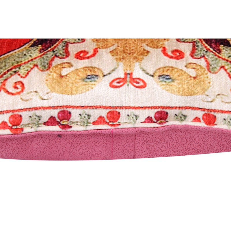 Boho Chic Floral Motif Turkish Pillow