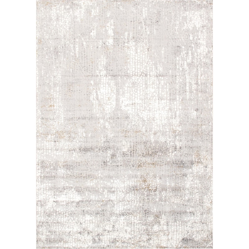 Pasargad Home Turkish Stella Design L. Grey Area Rug - 2' 7" X 4'11" - L. Grey