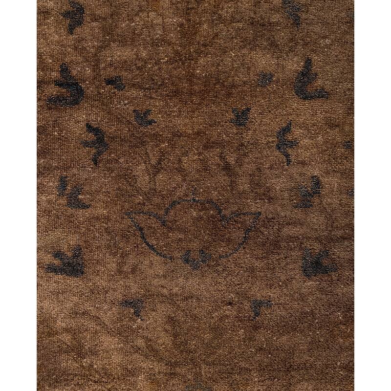 Overdyed One-of-a-Kind Hand-Knotted Area Rug - Beige - 12' 1" x 18' 4"