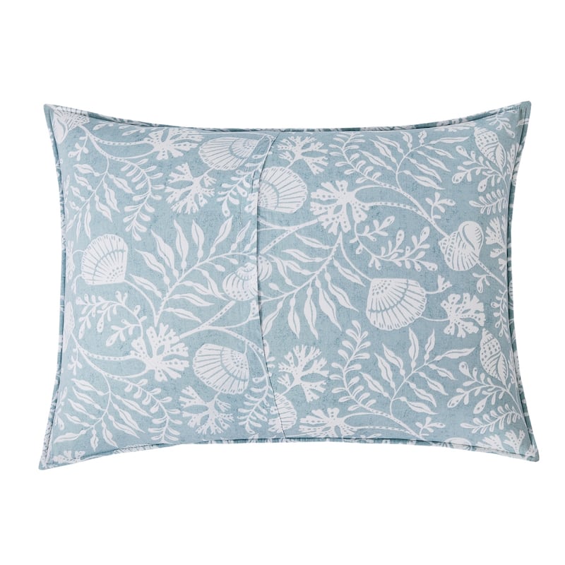 Seafoam Reef Cotton Quilt Set