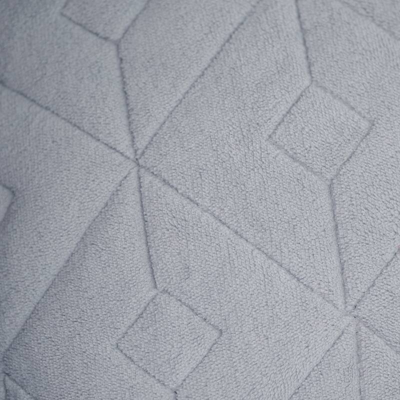 Serenta Diamond Flannel Quilted 4-piece Coverlet Set