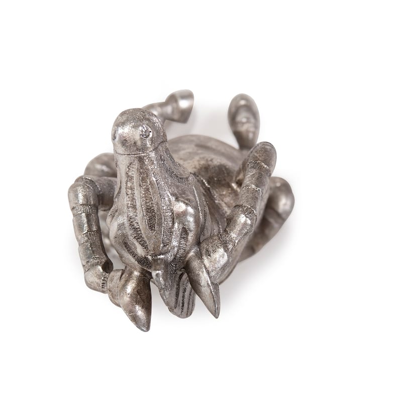 Allan Andrews See No Evil, Speak No Evil, Hear No Evil Silver Zebra Sculpture - 9"H
