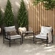 preview thumbnail 36 of 37, Mopio Odelia Patio Furniture, Outdoor Sectional Conversation Set