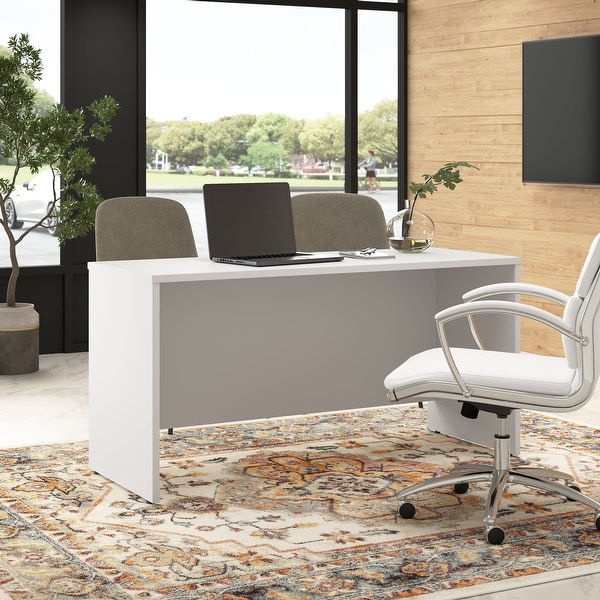 Bush Business Furniture Key West 60 W L Shaped Corner Desk With 2 Drawer Mobile File Cabinet Linen White Oak Standard Delivery - Office Depot