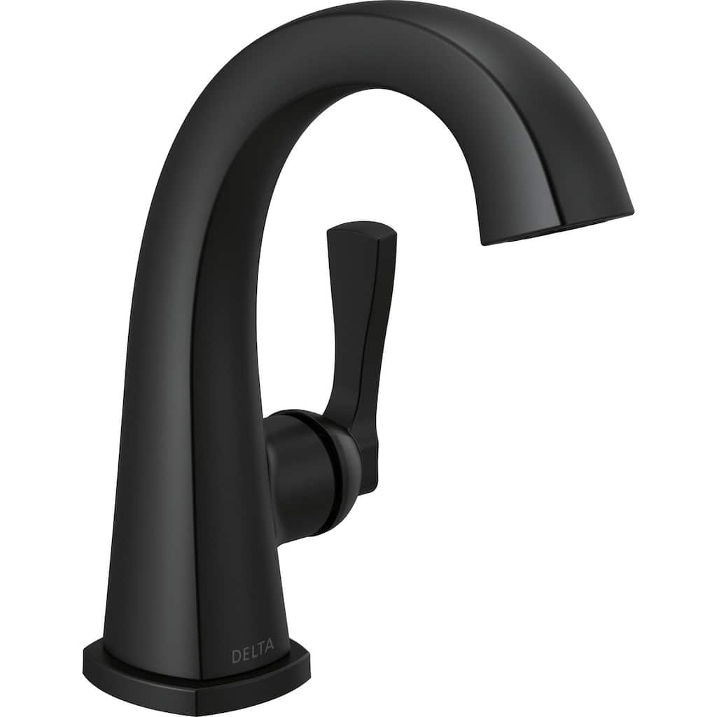 Delta 577-MPU-DST Stryke 1.2 GPM Single Hole Bathroom Faucet with Push