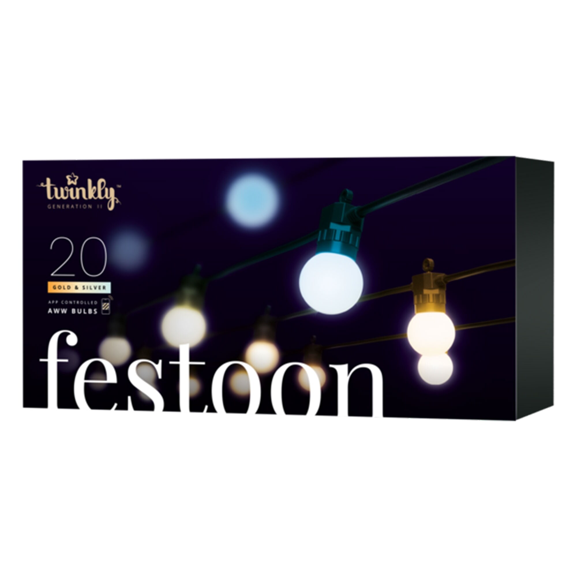 Festoon lights twinkly on sale