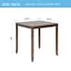 Wooden Dining Square Table