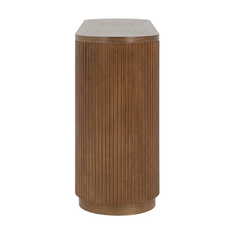 Multi-functional corridor table, open shelf