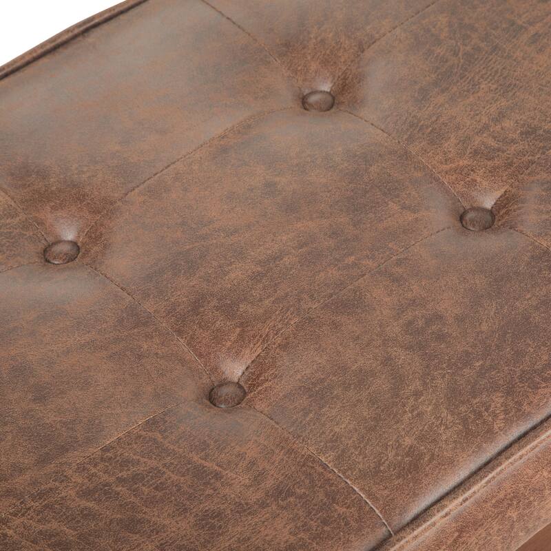 Mid Century Ottoman Bench