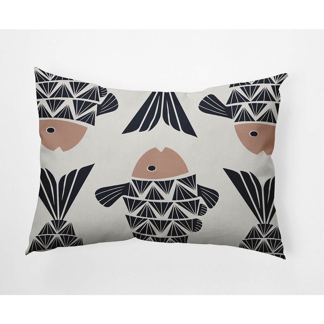 Big Fish Nautical Decorative Indoor Pillow