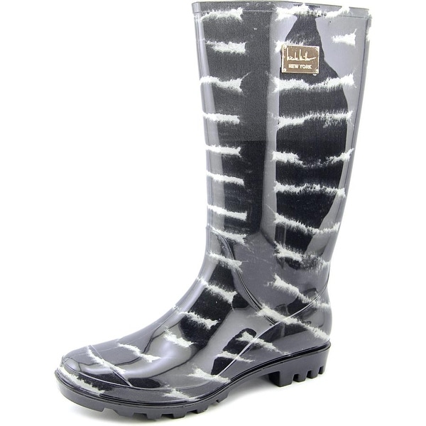 Nicole Miller New York Rainyday Round Toe Synthetic Rain Boot