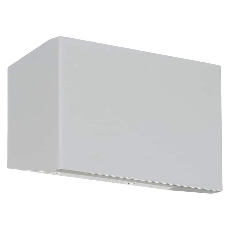 Amora Bi-Directional Wide Outdoor LED Wall Mount Light.