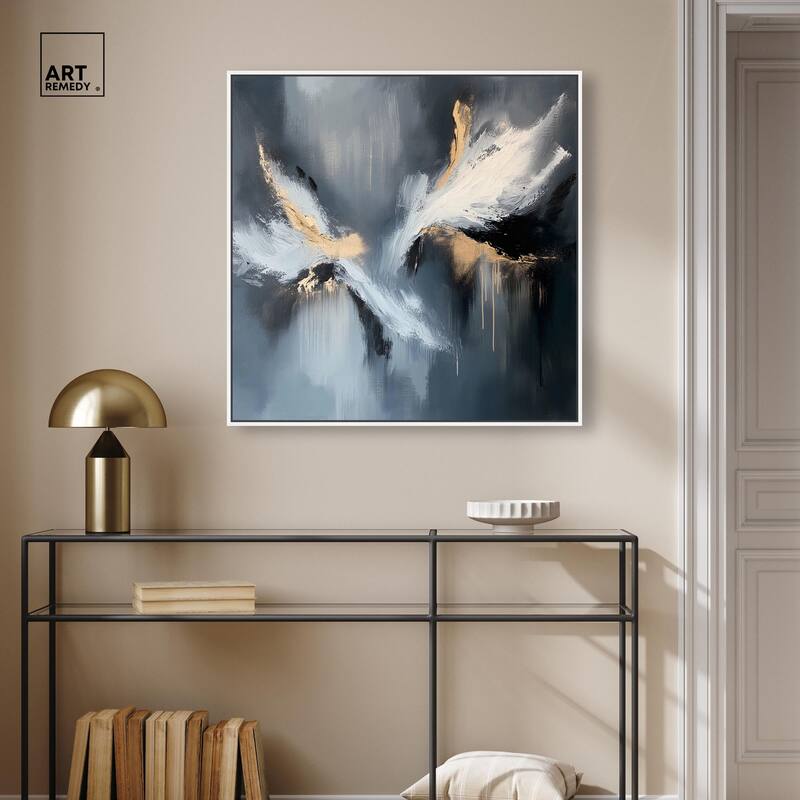 Wings of Gold Canvas by Art Remedy
