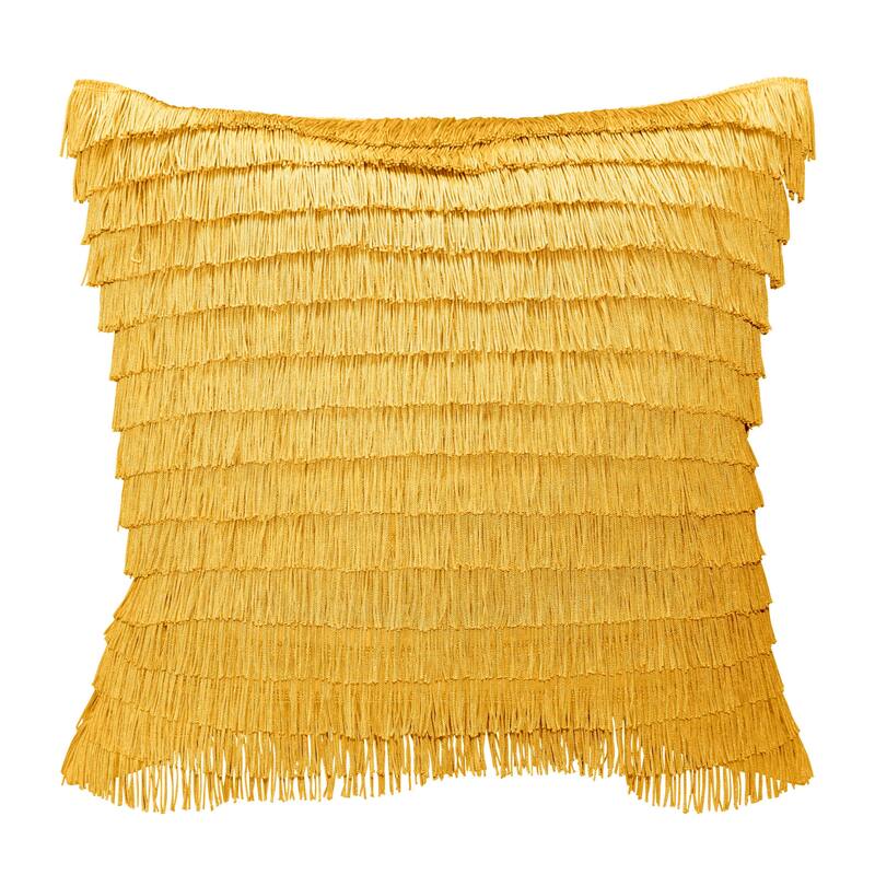 Edie At Home Gatsby Fringe Decorative Throw Pillow