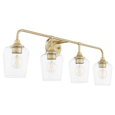 Quorum International 5313-4 Lacy 4 Light 32" Wide Vanity Light