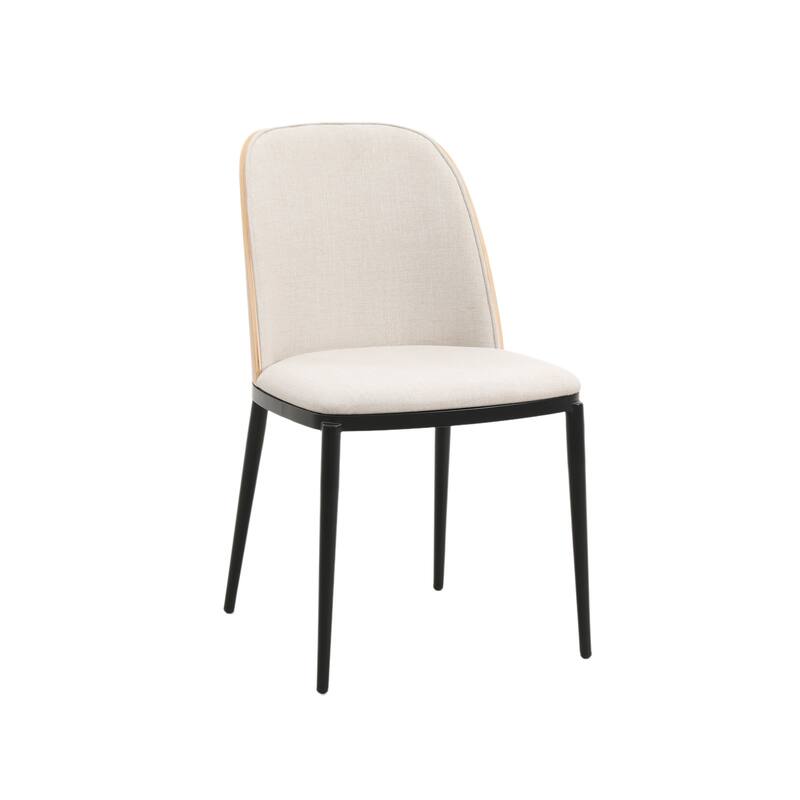 Ravenna 6-Piece Dining Set 66-Inch Rectangular MDF Dining Table and 6 Dining Side Chairs