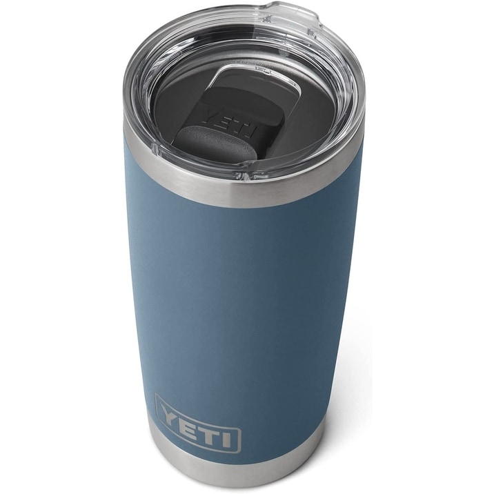 YETI Rambler 20-fl oz Stainless Steel Tumbler with MagSlider Lid, Aquifer  Blue at