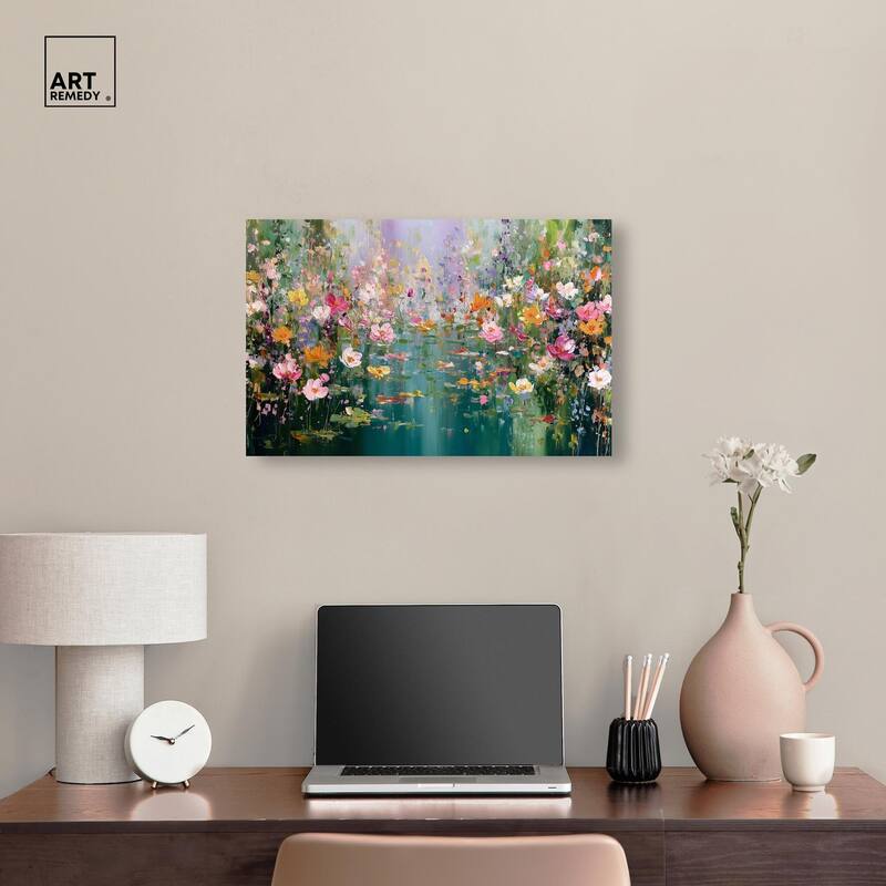 Picturesque Colors Canvas by Art Remedy, Gallery Wrapped