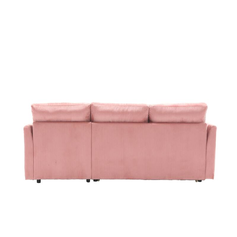 Modular Sectional Sofa L Shaped Modular Couch with Reversible Chaise