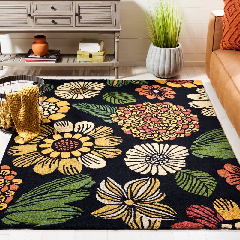 SAFAVIEH Handmade Four Seasons Alissa Floral Rug