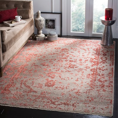 SAFAVIEH Couture Hand-knotted Centennial Johanne Modern Abstract Silk Rug
