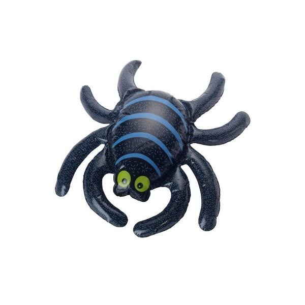 Shop 17 Black And Blue Inflatable Spider Halloween Decoration