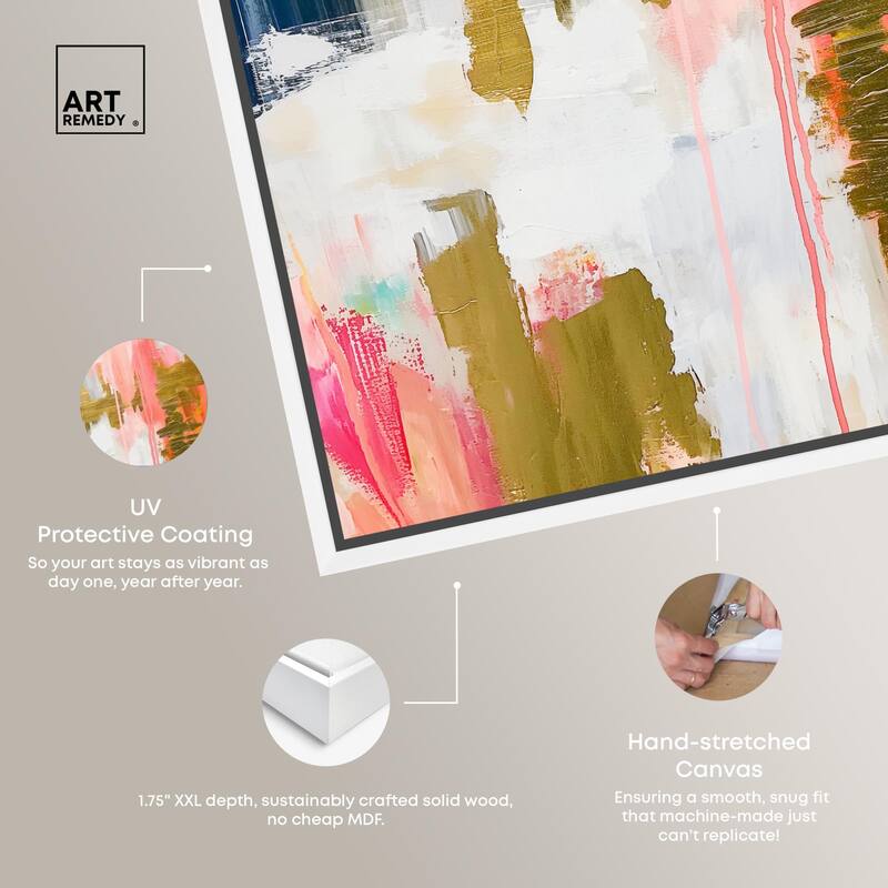 Exuberant Hues I Canvas by Art Remedy