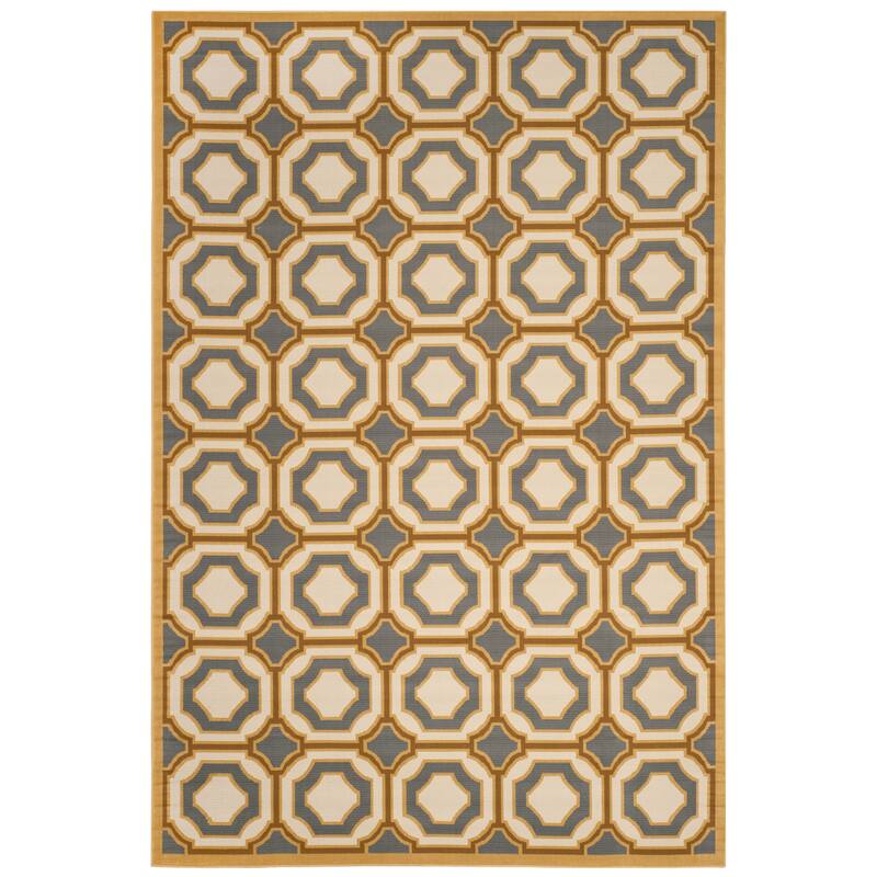 SAFAVIEH Hampton Izat Modern Indoor/ Outdoor Waterproof Patio Backyard