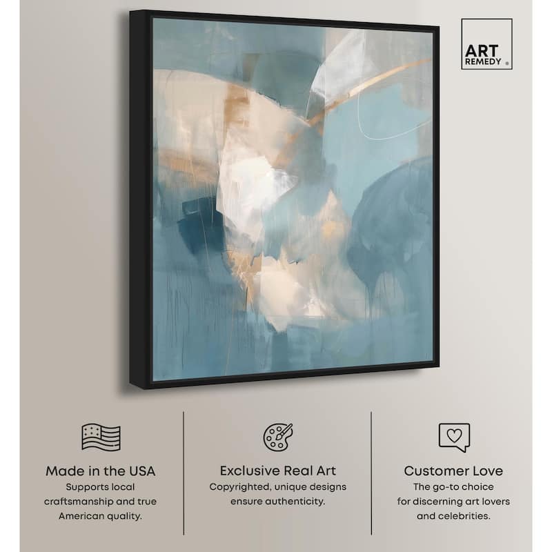 Blue Dreams Canvas by Art Remedy