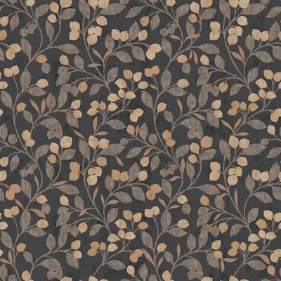 Transform Snowbelle Brown Peel & Stick Wallpaper