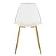 preview thumbnail 31 of 37, Modern Minimalist Transparent Dining Chairs Set of 4/6