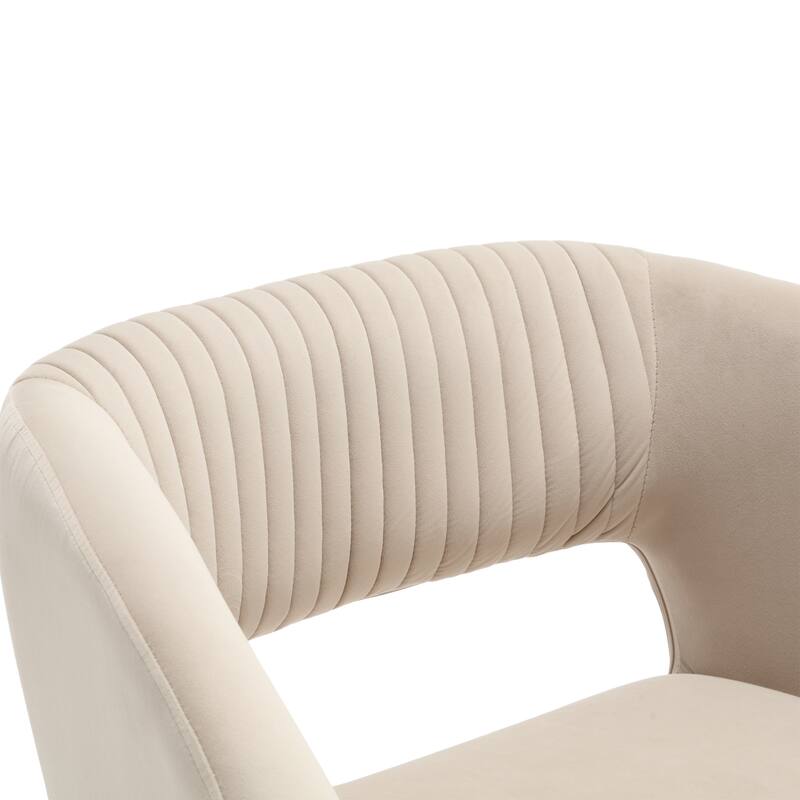 Upholstered Tufted Living Room Chair