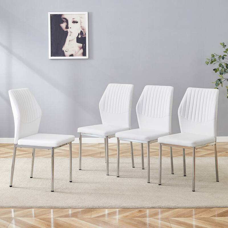 Luxurious Ergonomic Dining Chair Set - Stylish and Comfortable