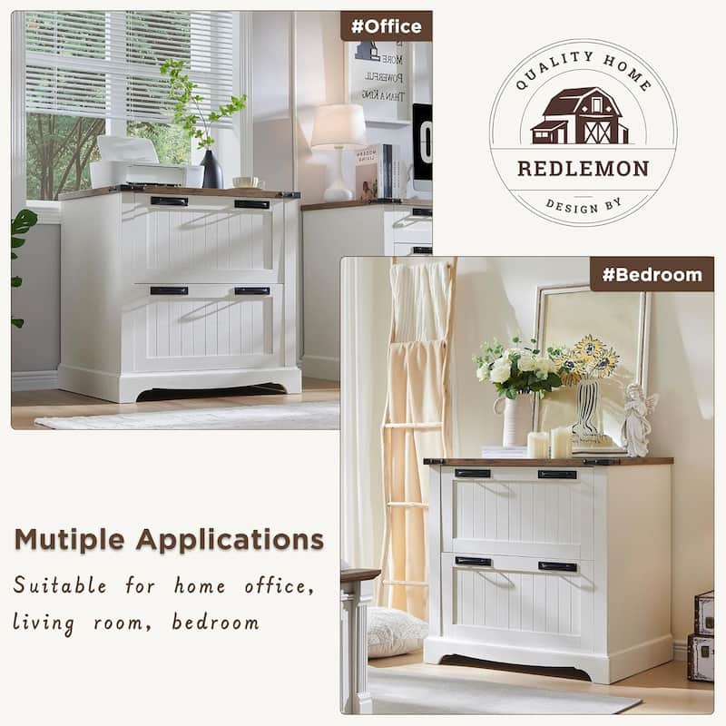 Farmhouse File Cabinet, Wood Filing Cabinets, Office Storage Cabinet