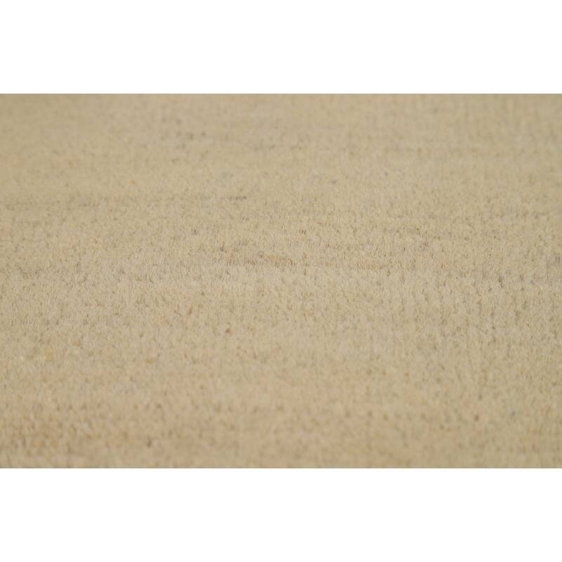 Modern Gabbeh Oriental Rug Handmade Wool Carpet - 4'10"x 6'2"