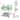 Costway 5-in-1 Baby Activity Center with Rotating Seat Removable Toys - See Details