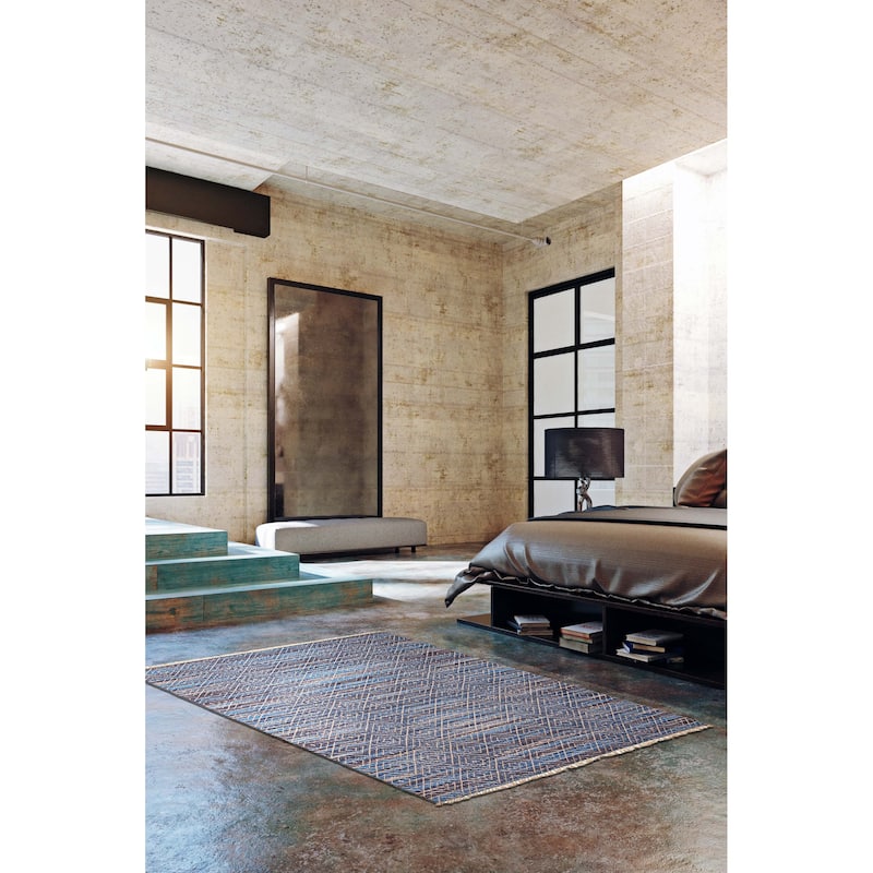 Sienna Blue Rug 4'11" x 8'1" - 4'11 x 8'1